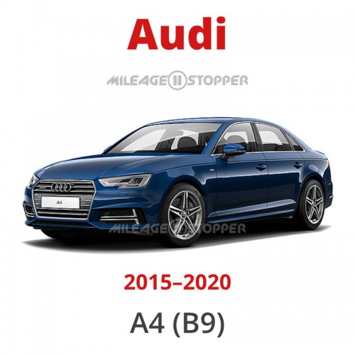 Audi A4 (B9) 2015-2020 mileage stopper, odometer blocker, filter