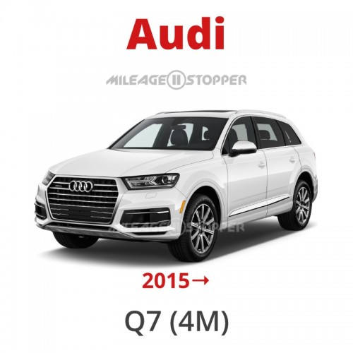 Audi Q7 (4M) 2015→ mileage stopper, odometer blocker, filter