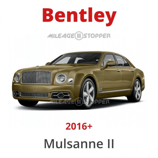 Bentley Mulsanne (II "Facelift", 2016+) - Mileage Stopper, Odometer Blocker, Speed Filter