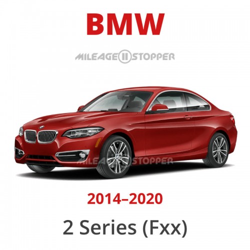 BMW 2 Series (F-chassis, F22, F23, F45, F46, F87) - Mileage Stopper, Odometer Blocker, Speed Filter