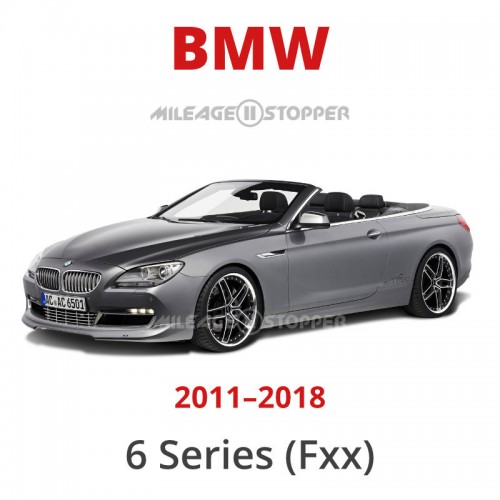 BMW 6 Series (F06, F12, F13)   - Mileage Stopper, Odometer Blocker, Speed Filter