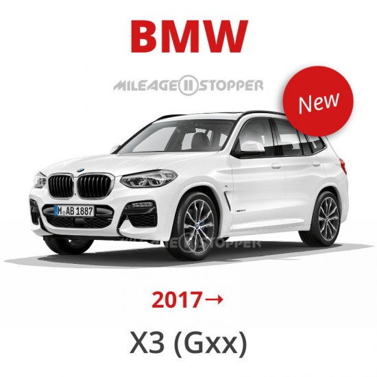 BMW X3 (G01) - Mileage Stopper, Odometer Blocker, Speed Filter