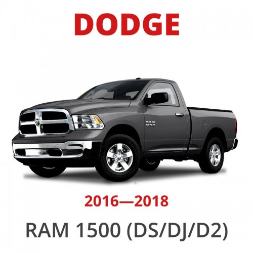 Dodge RAM 1500 (DS/DJ/D2), 2016—2018 - Mileage Stopper, Odometer Blocker, Speed Filter