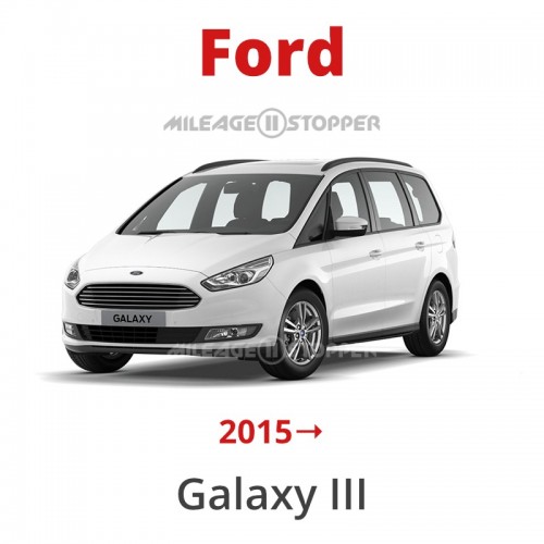 Ford Galaxy III (2015+) - Mileage Stopper, Odometer Blocker, Speed Filter