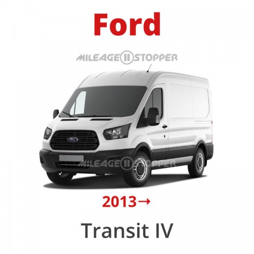 Ford Transit IV (2013+) - Mileage Stopper, Odometer Blocker, Speed Filter
