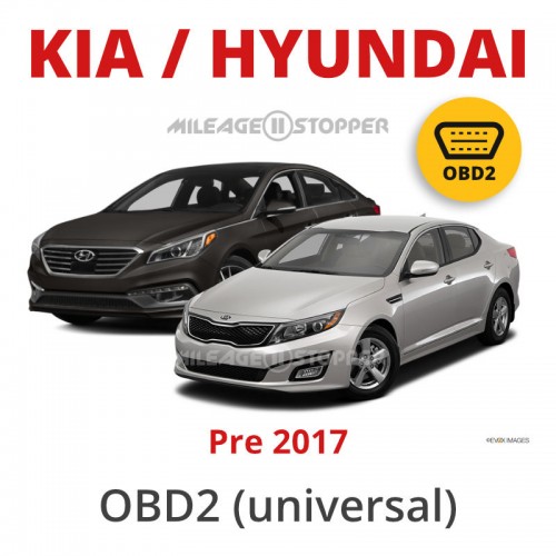 Hyundai All models (Pre-2017) - Mileage Stopper Mileage Stopper, Odometer Blocker, Freezer, Filter