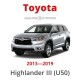 Toyota Highlander III U50 - Mileage Stopper, Odometer Blocker, Freezer, Filter