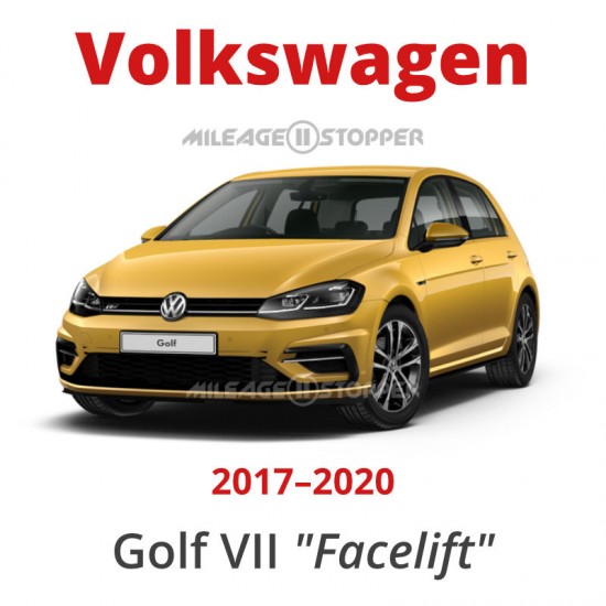 Volkswagen Golf VII (Facelift; 2017—2020) Mileage Stopper, Odometer Blocker, Freezer, Filter